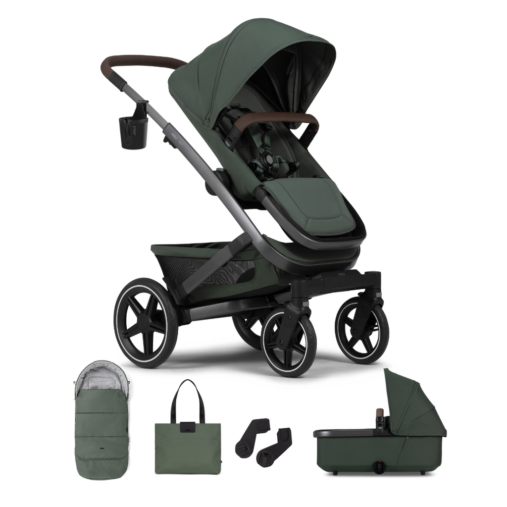 Joolz Geo3 Complete Pushchair Bundle - Forest Green