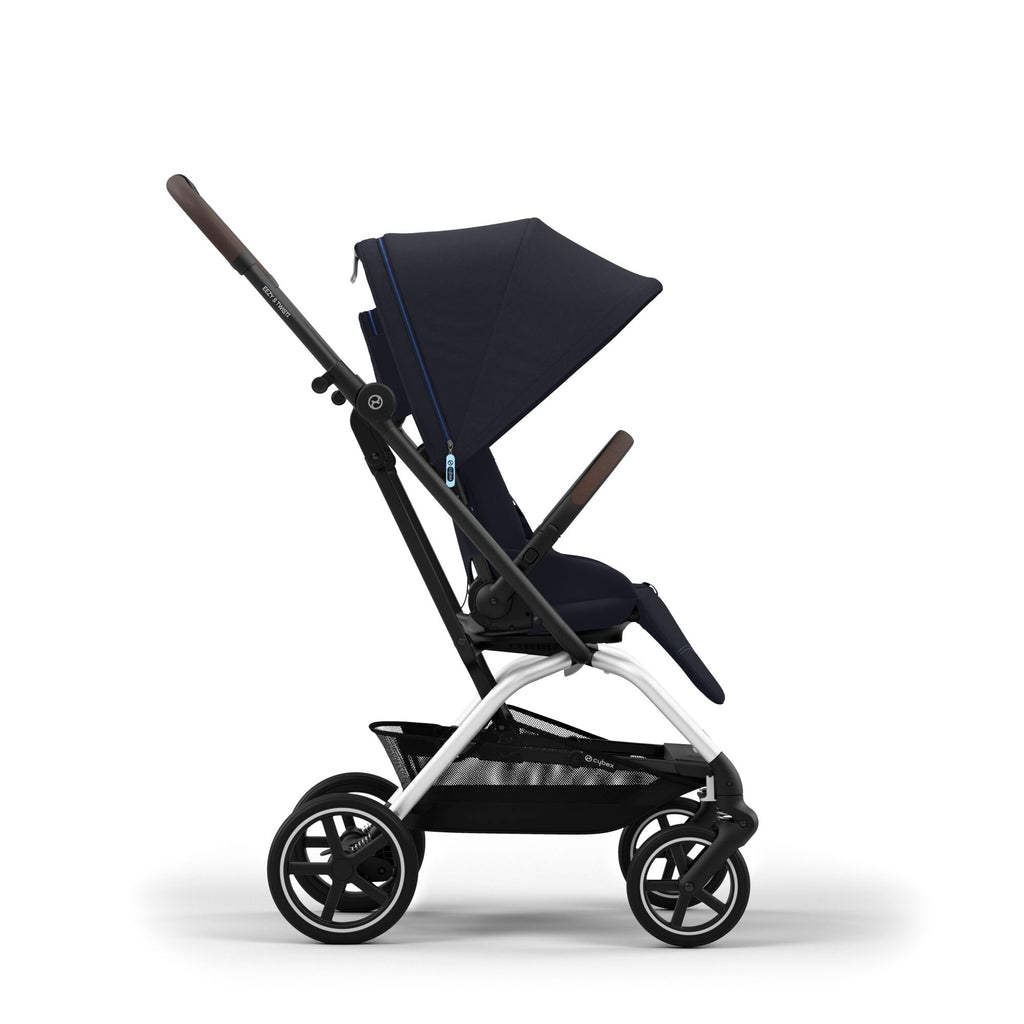 Cybex Eezy S Twist+ 2  Stroller | Dark Blue on Silver