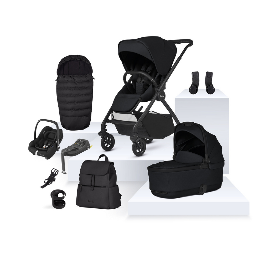 Silver Cross Dune 2 Pushchair & Cabriofix Travel System | Space