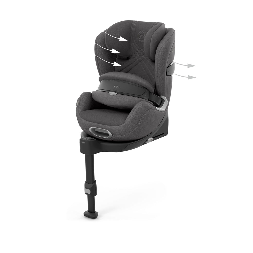 CYBEX Anoris T2 i-Size Airbag Child Car Seat - Grey Mirage