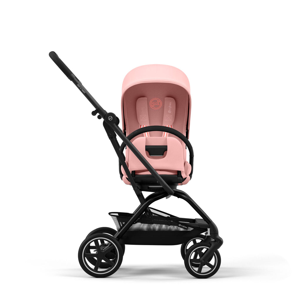 Cybex Eezy S Twist+ 2 Stroller | Candy Pink on Black