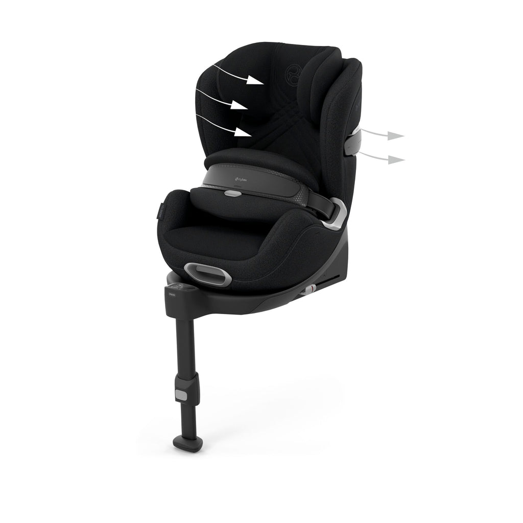 CYBEX Anoris T2 i-Size Airbag Child Car Seat - Sepia Black Plus