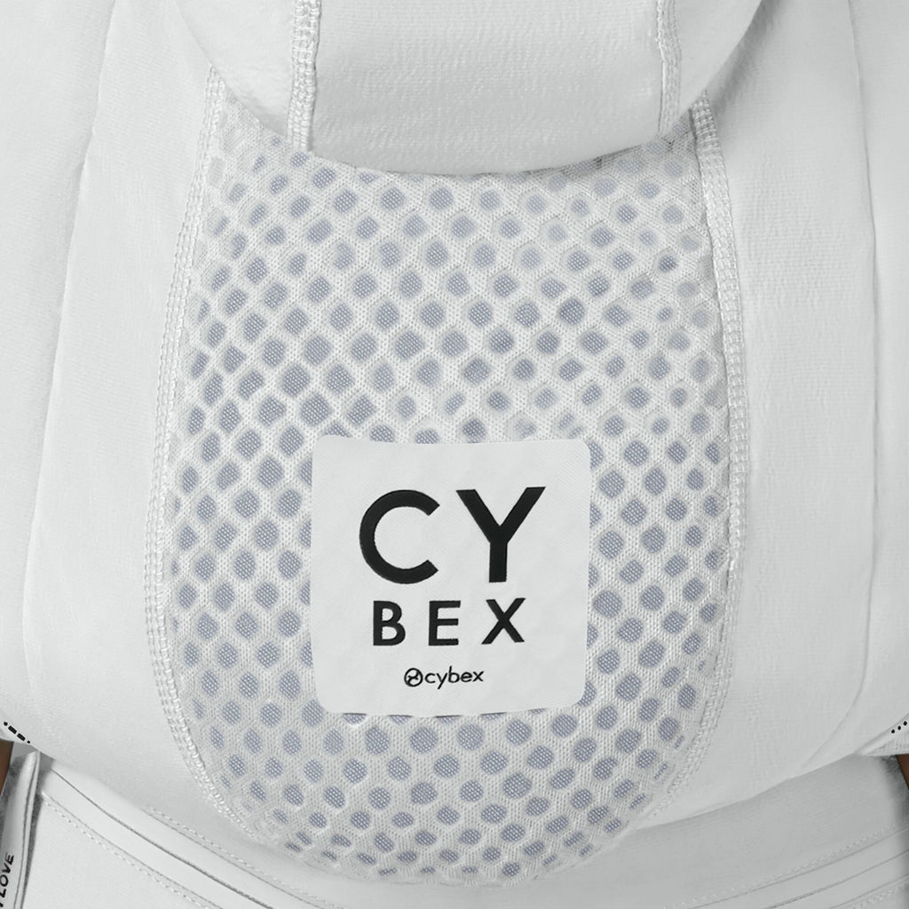 CYBEX COYA Stroller, Cloud T & Carrier Bundle – Urban Mobility Collection | White