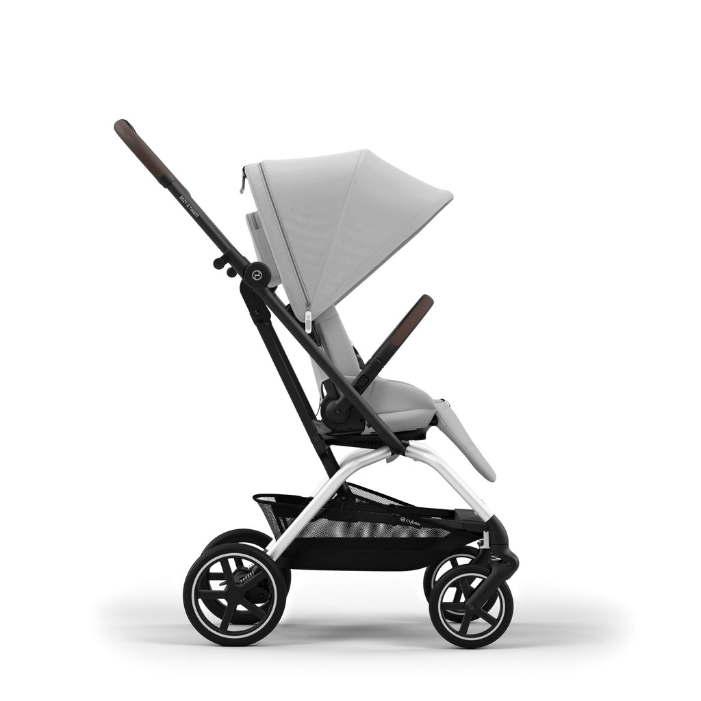 Cybex Eezy S Twist+ 2 Stroller | Fog Grey on Silver