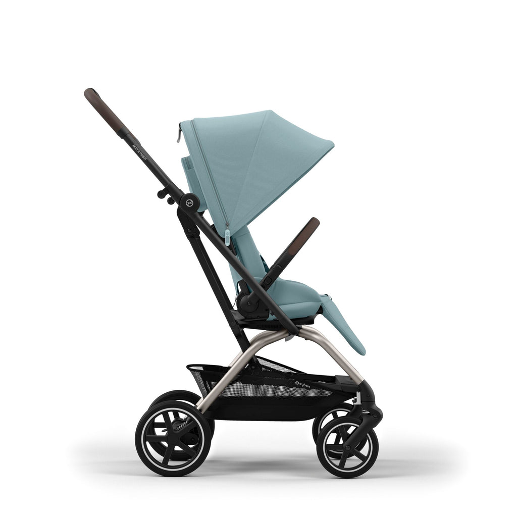 Cybex Eezy S Twist+ 2 Stroller | Stormy Blue on Taupe