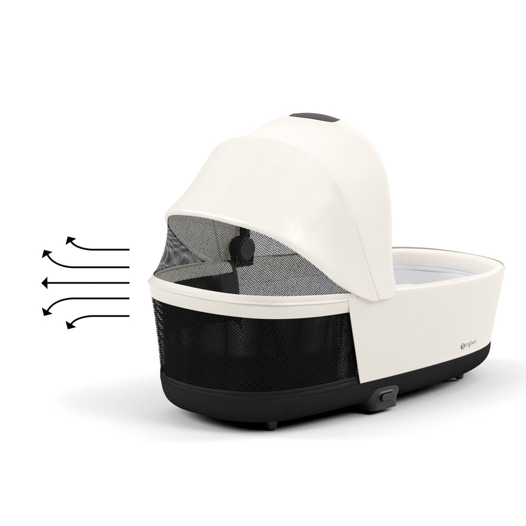 Cybex Priam Lux Carrycot - Off White (2023)