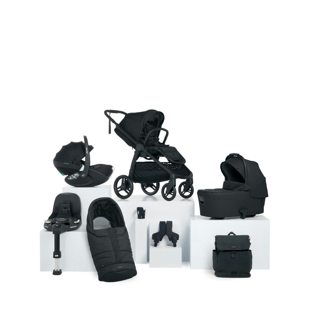 Mamas & Papas Ocarro² & Pebble 360 Pro Travel System | Eclipse Black