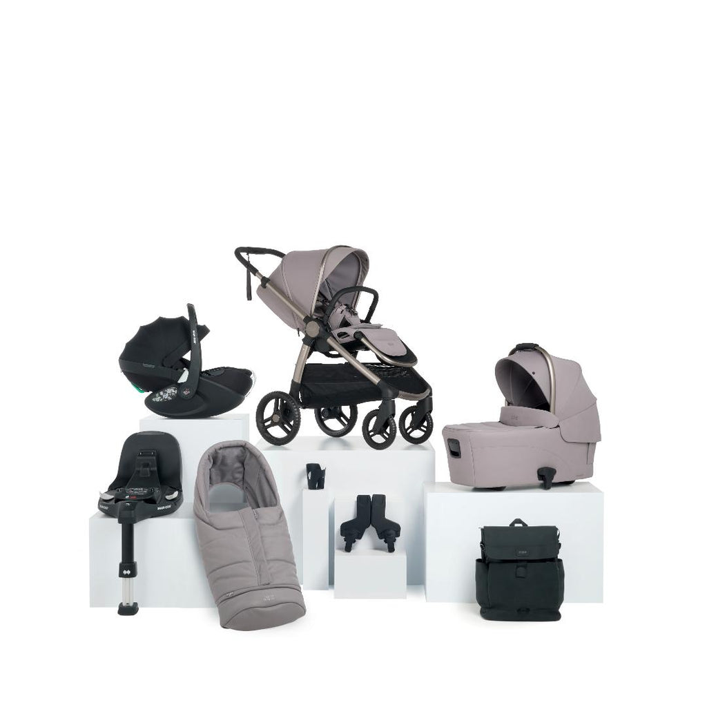 Mamas & Papas Ocarro² & Pebble 360 Pro Travel System | Moonstone Grey
