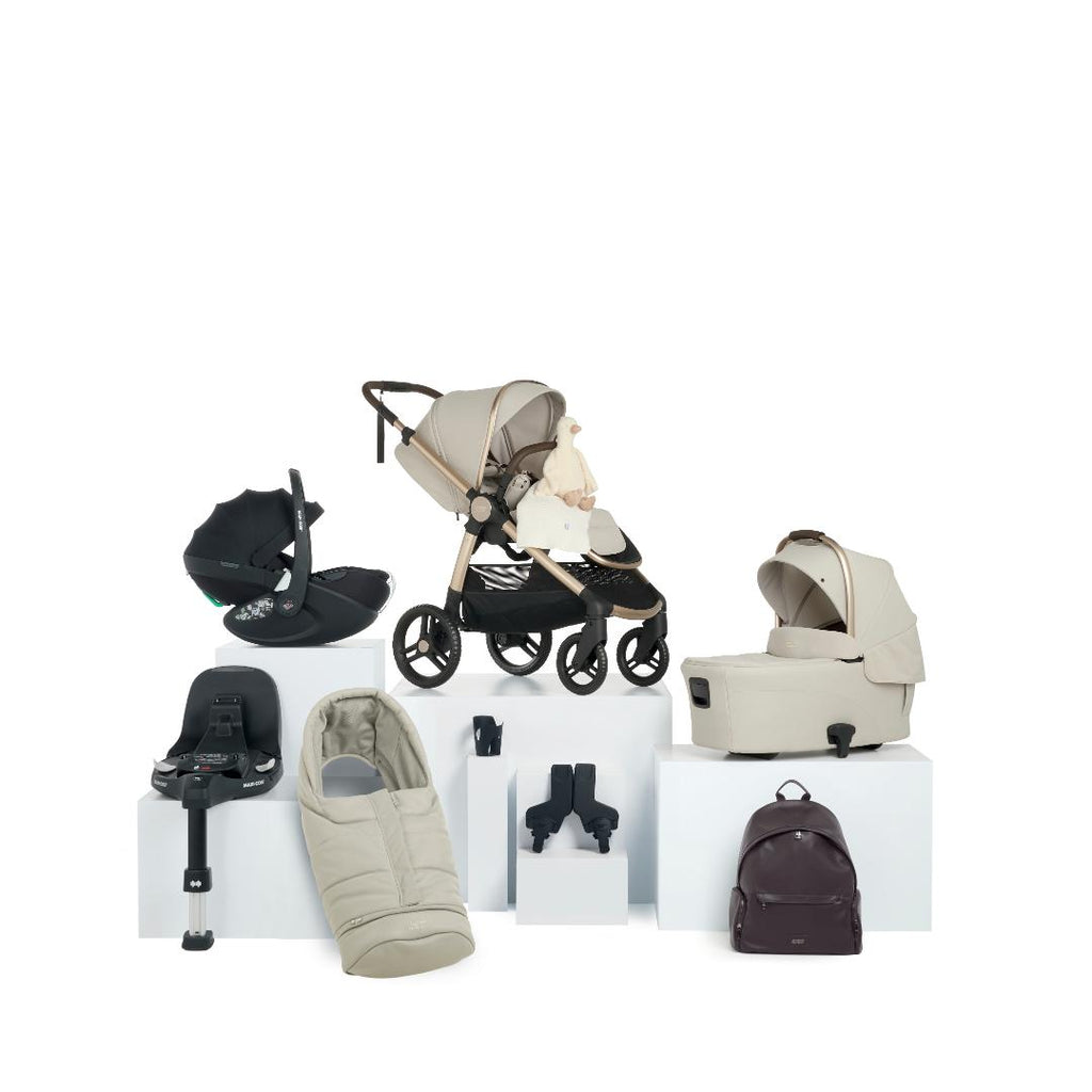 Mamas & Papas Ocarro² & Pebble 360 Pro Travel System (with bear & Blanket) | Shell