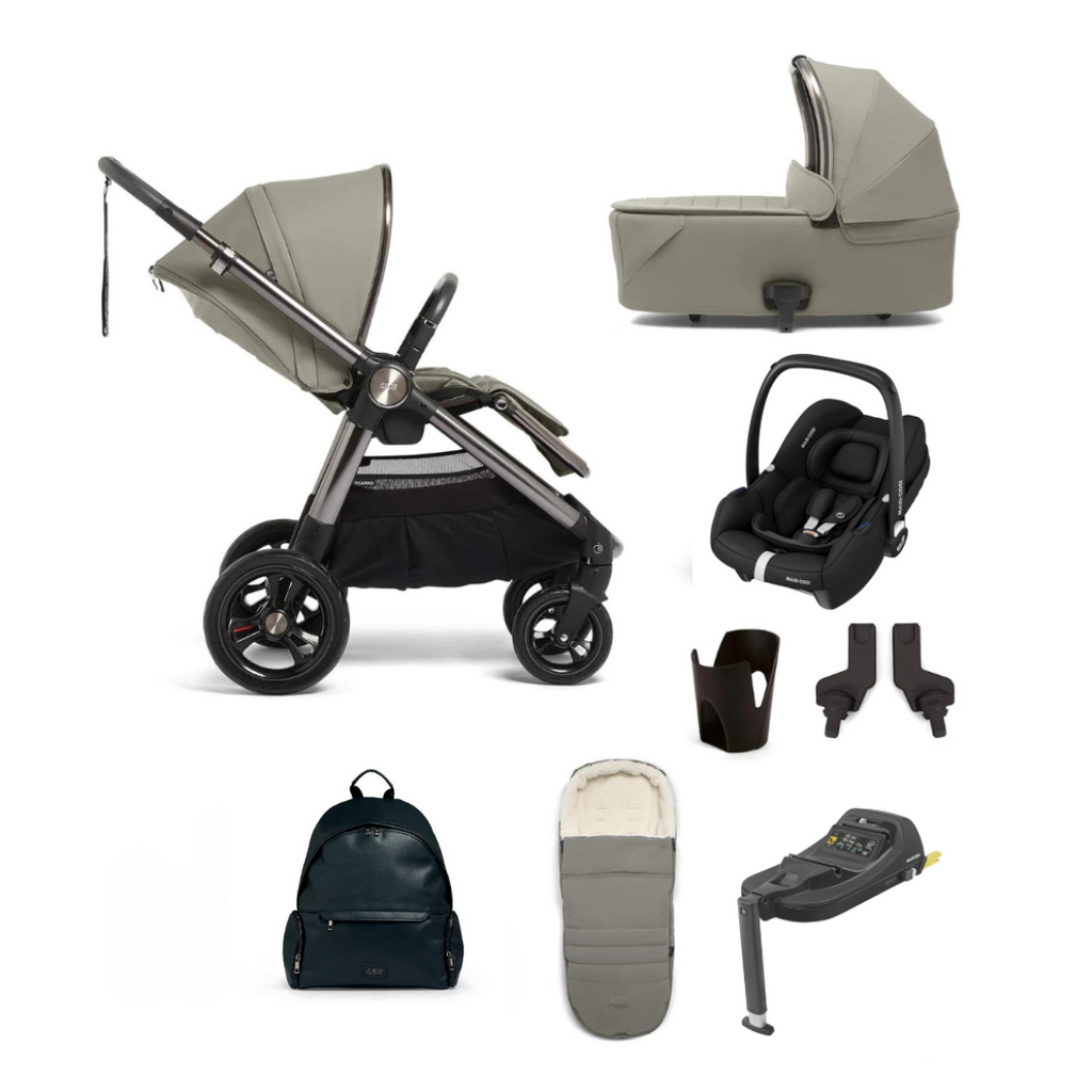 Mamas & Papas Ocarro 9-Piece Complete Cabriofix i-Size Bundle - Everest