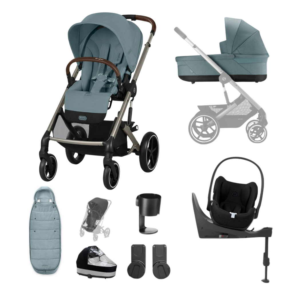 Cybex Balios S Lux + Cloud T Luxury Bundle | Sky Blue (2024)