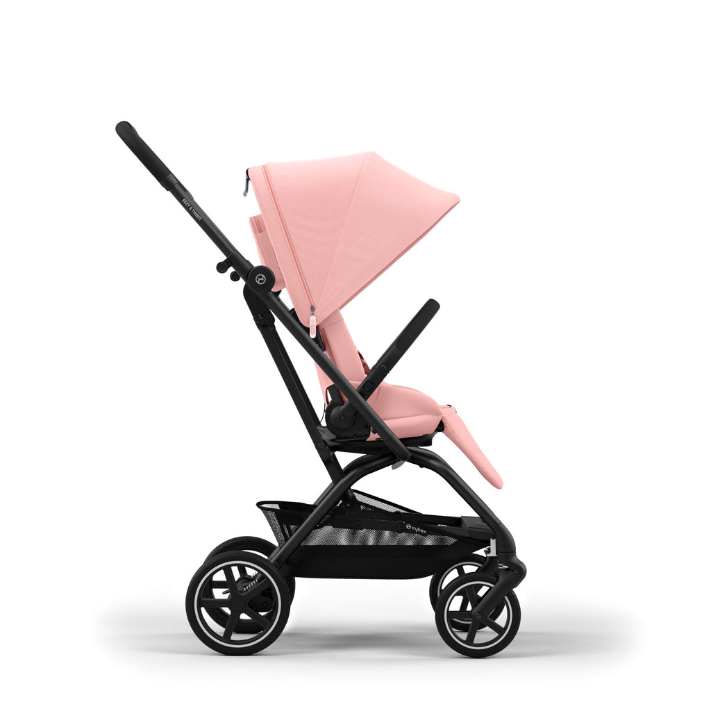 Cybex Eezy S Twist+ 2 Stroller | Candy Pink on Black