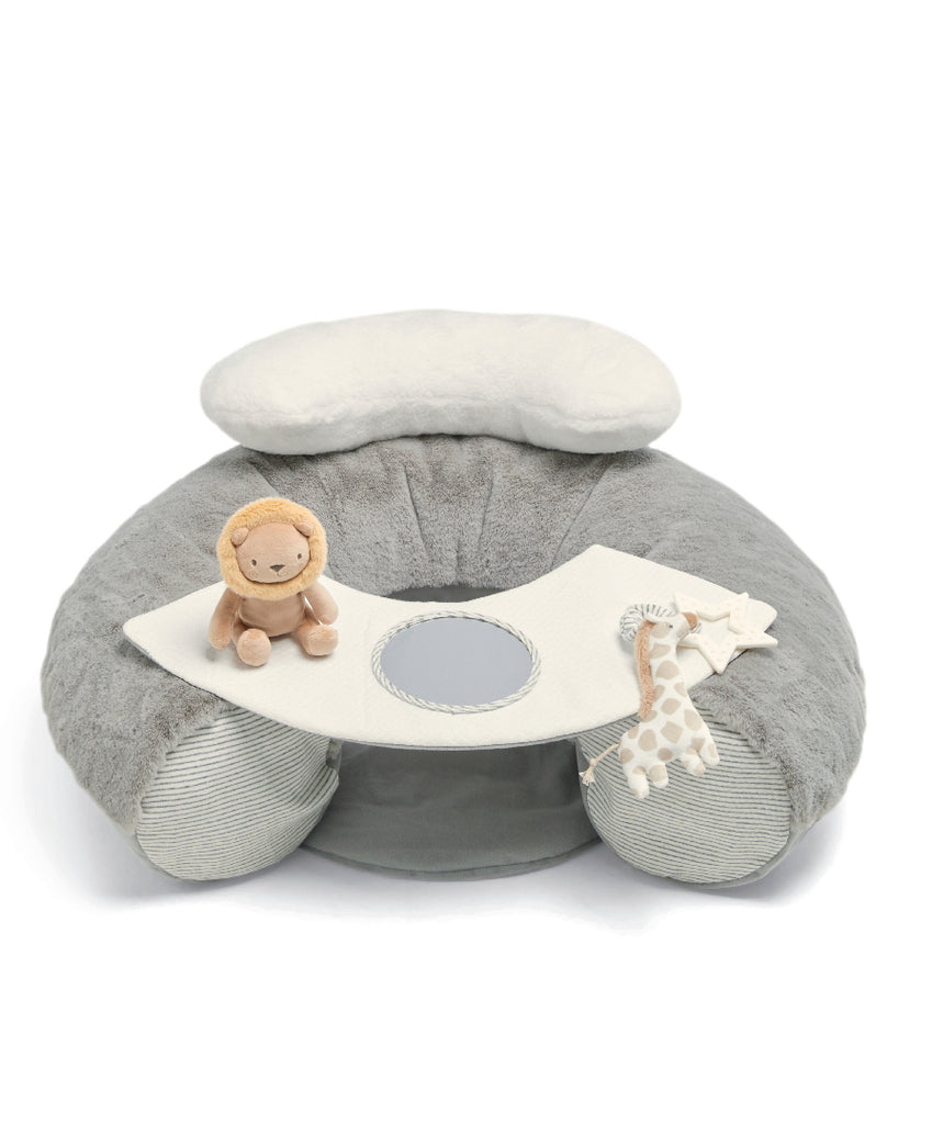 Mamas & Papas Welcome to the World Sit & Play Elephant Interactive Seat - Grey