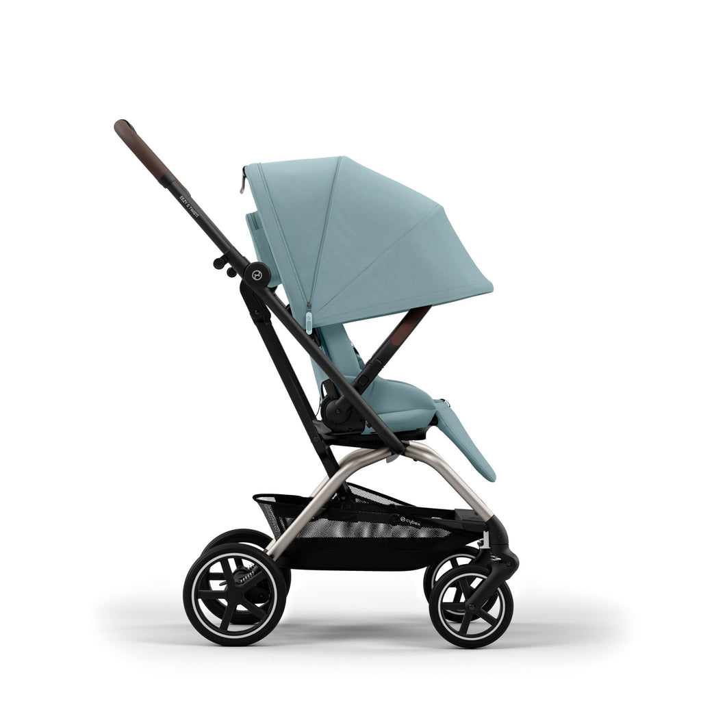 Cybex Eezy S Twist+ 2 Stroller | Stormy Blue on Taupe