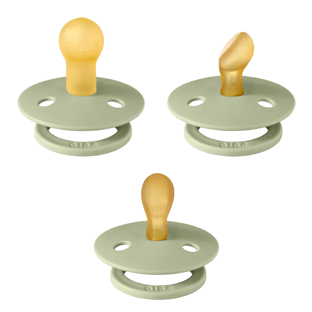BIBS Pacifiers Try-it Colour 3 PACK | Sage