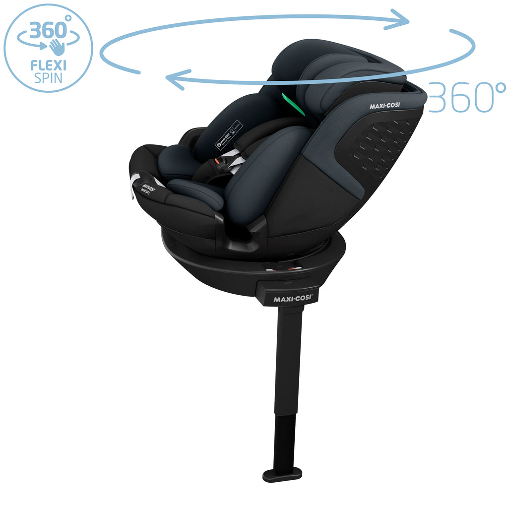 Maxi-Cosi Emerald 360 S Car Seat Birth - 12 years old | Tonal Black