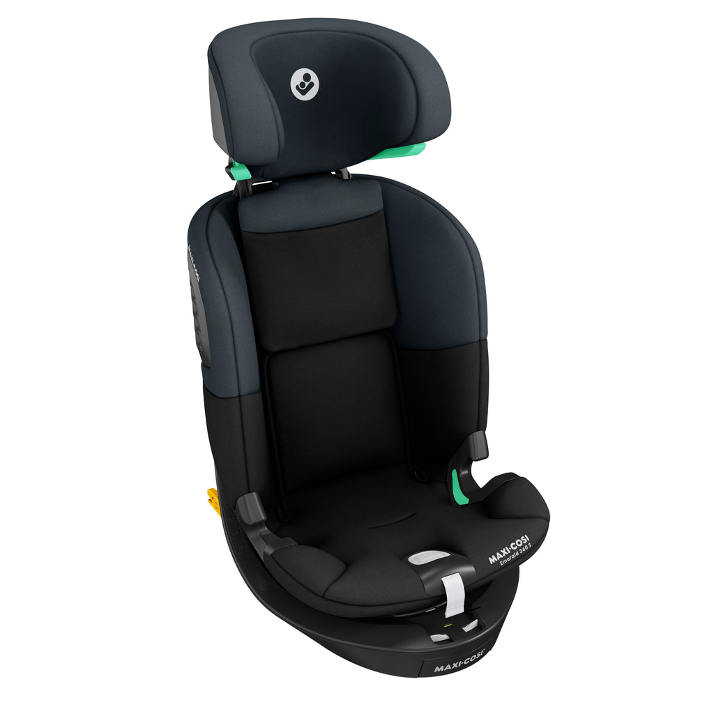 Maxi-Cosi Emerald 360 S Car Seat Birth - 12 years old | Tonal Black