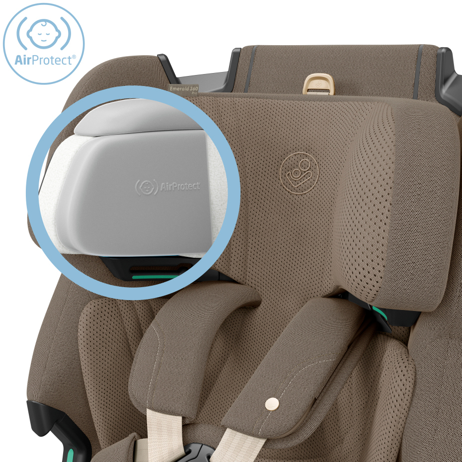 Maxi-Cosi Emerald 360 Pro Car Seat Birth - 12 years old | Authentic Truffle