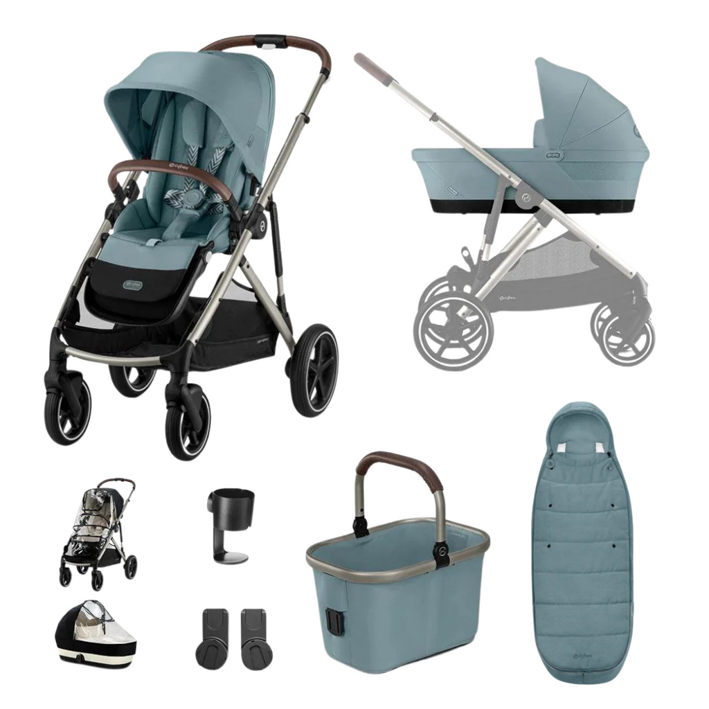 Cybex Gazelle S Essentials Bundle | Stormy Blue