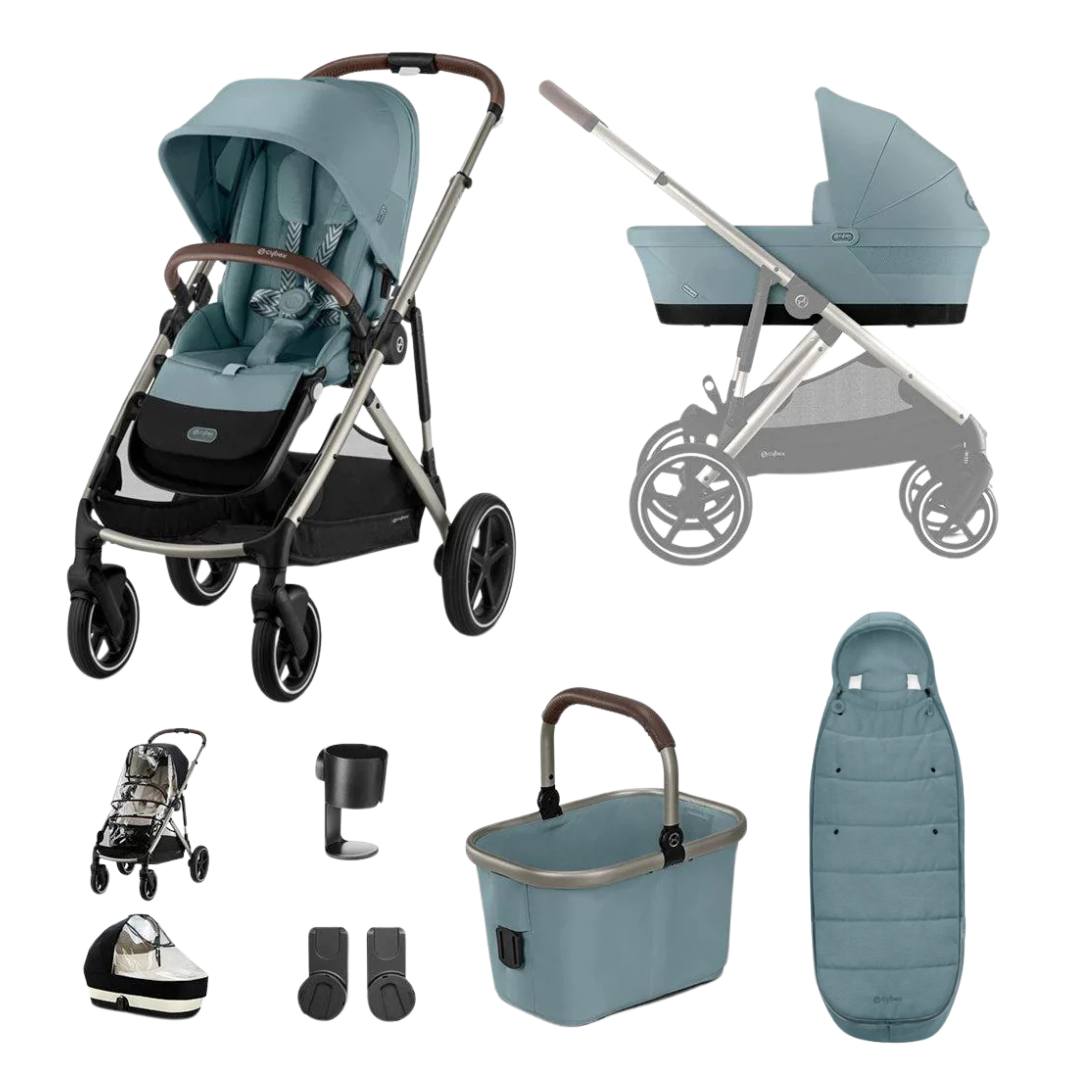 cybex footmuff gazelle Cybex Gazelle S Pushchair Essentials Bundle