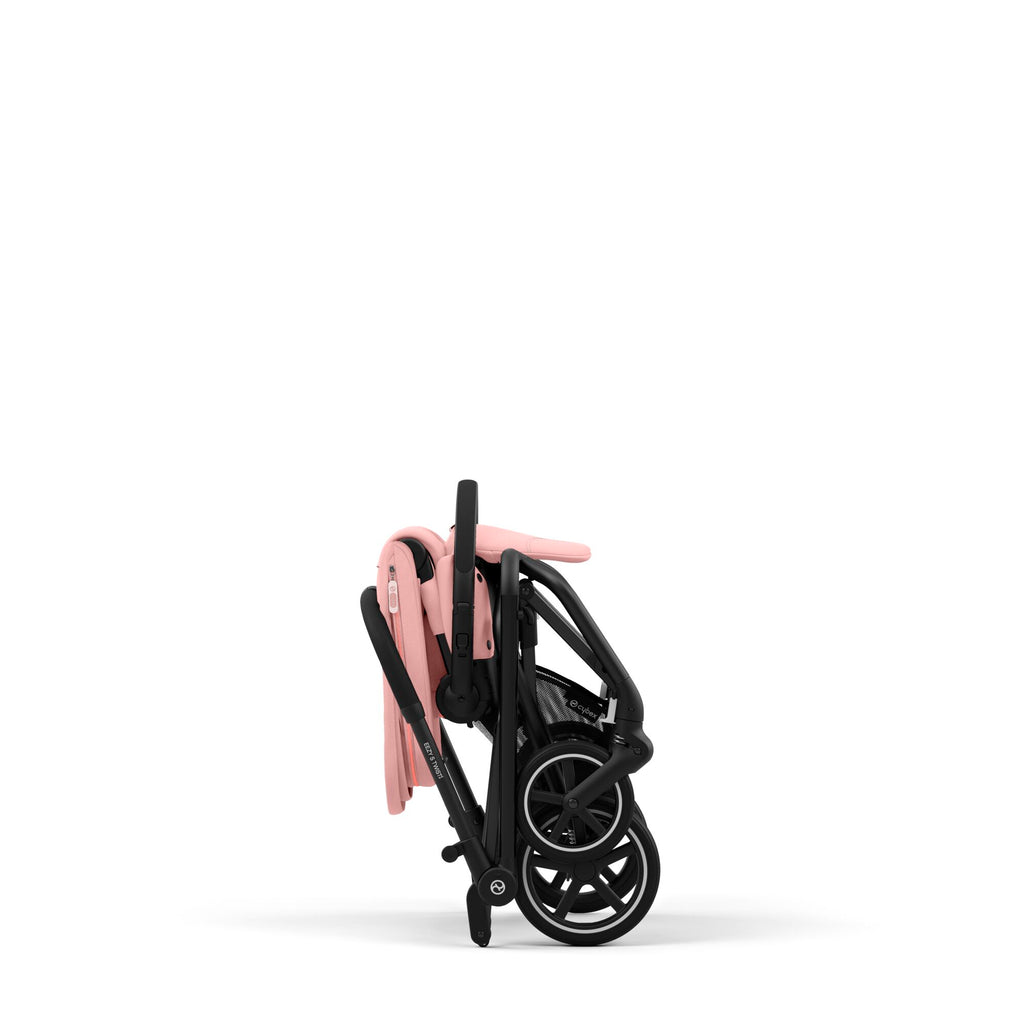 Cybex Eezy S Twist+ 2 Stroller | Candy Pink on Black