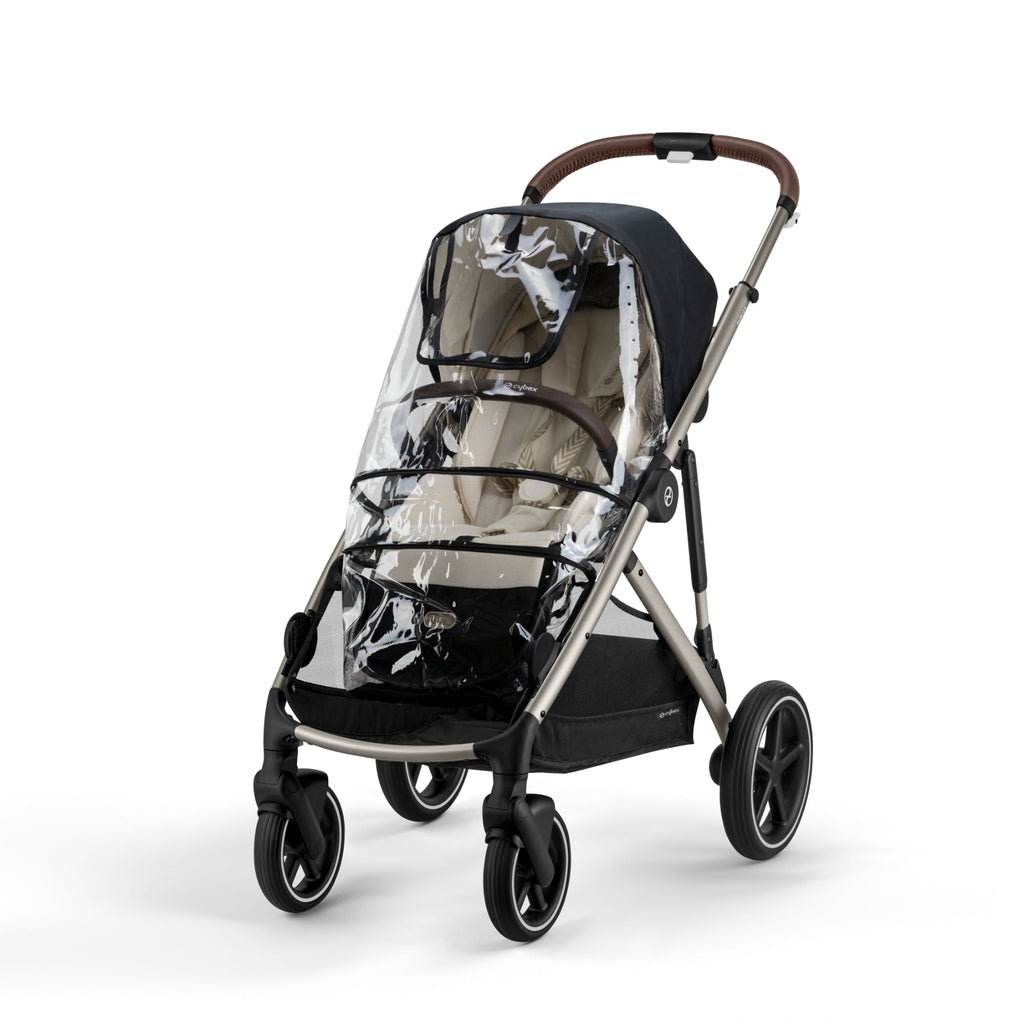 Cybex Gazelle S Double Pushchair (2023) - Moon Black | Black