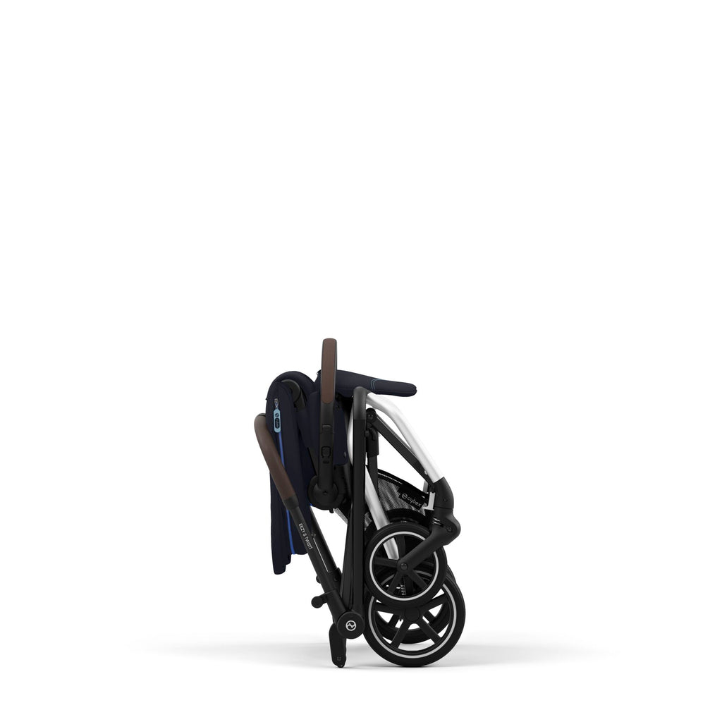 Cybex Eezy S Twist+ 2  Stroller | Dark Blue on Silver