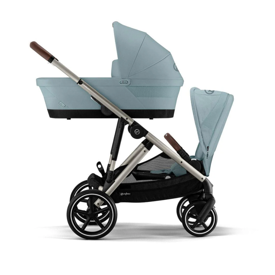 Cybex Gazelle S Double Pushchair Stormy Blue