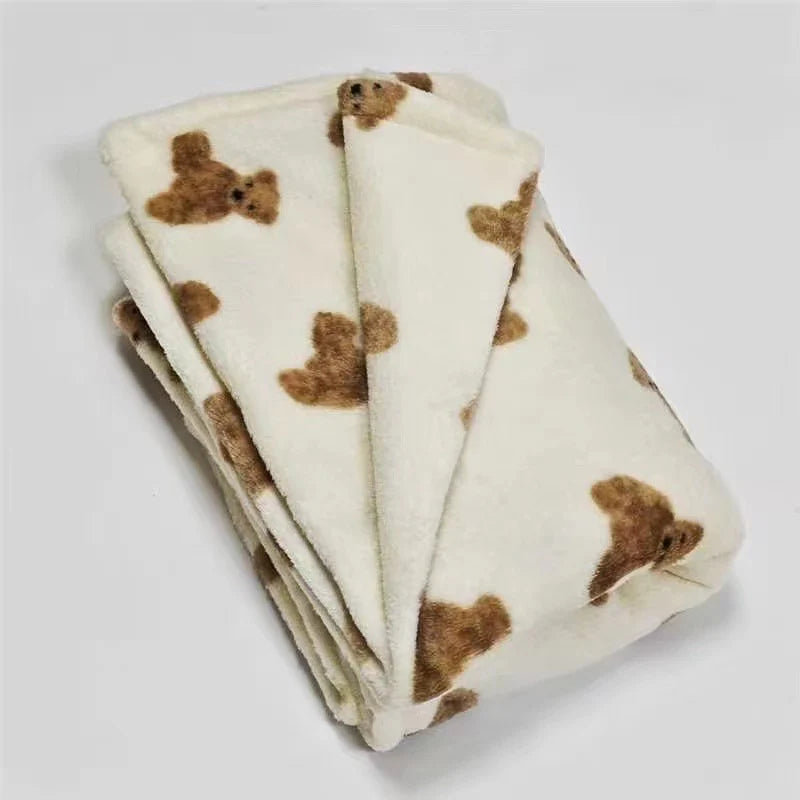 Cozy Crew Club The Bear Fleece Minky Blanket