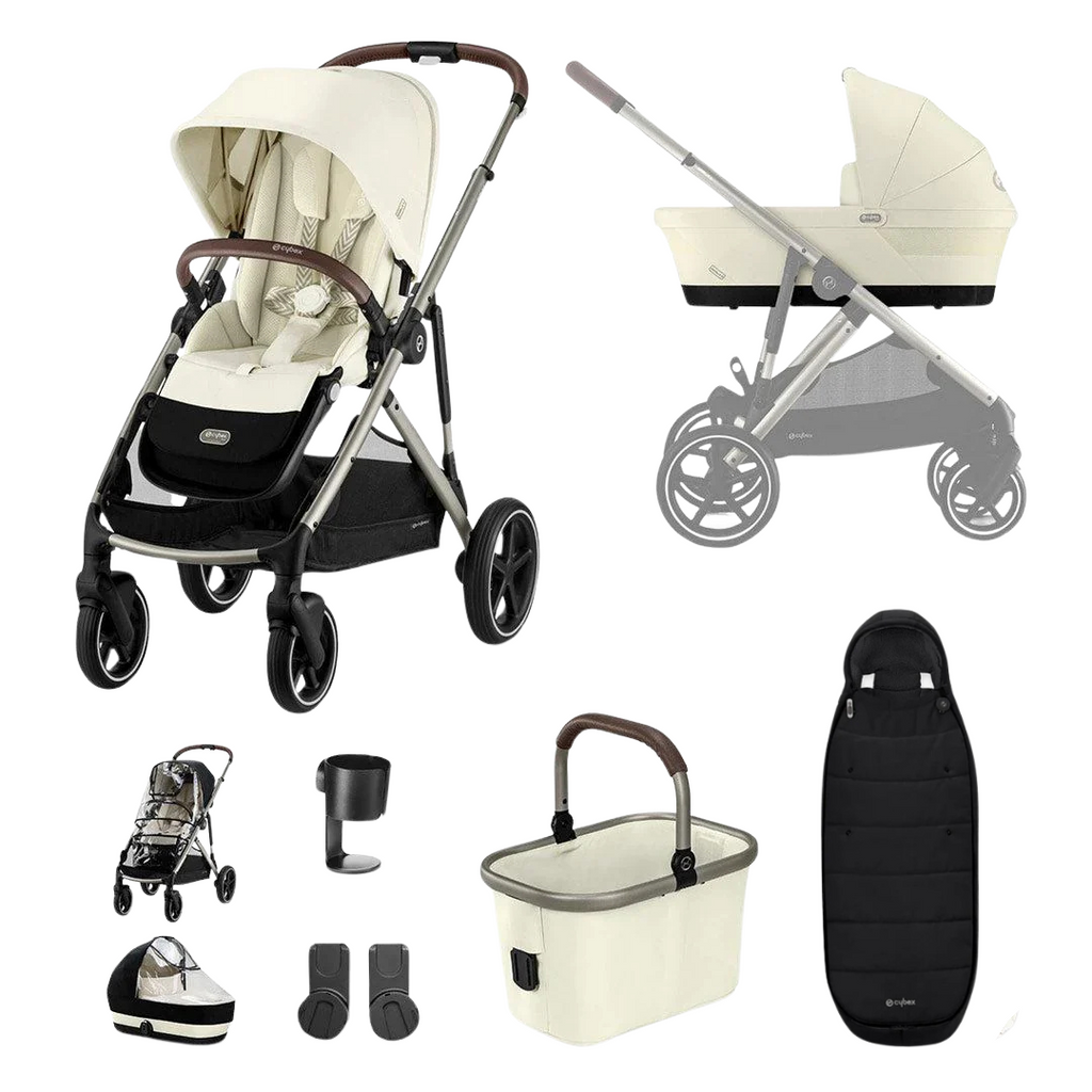 Cybex Gazelle S Essentials Bundle - Seashell Beige