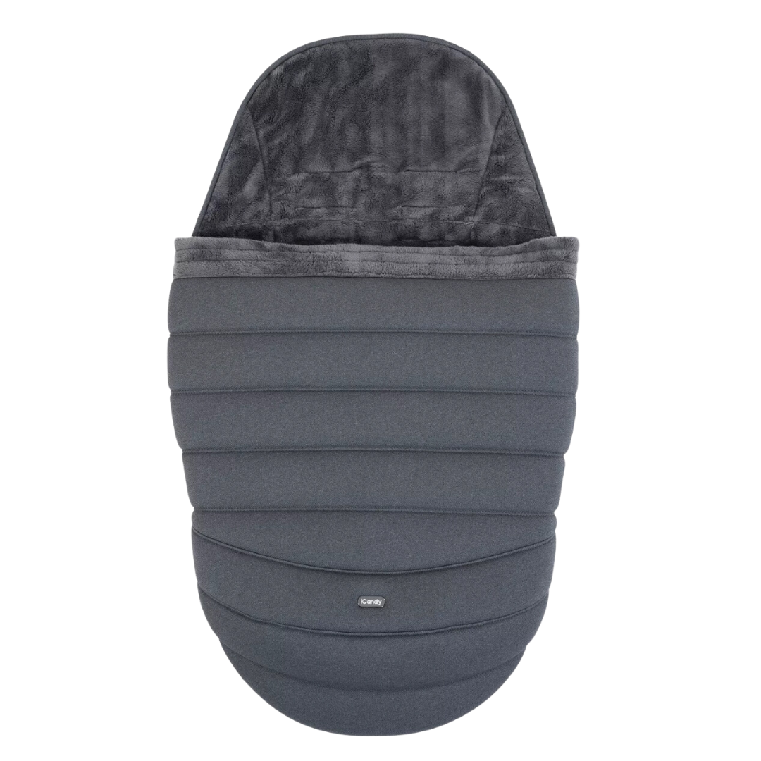 iCandy Peach 7 Footmuff Dark Grey