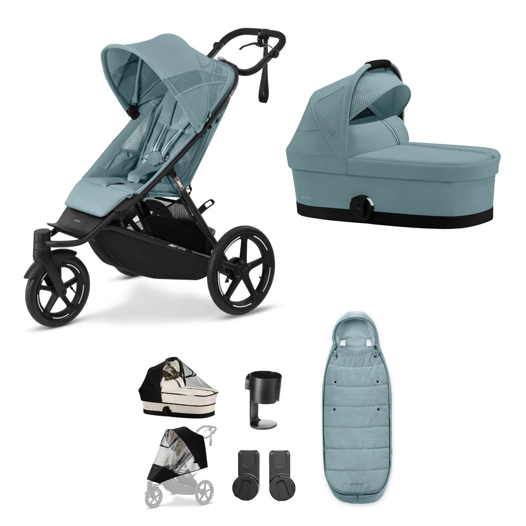 Cybex Avi Spin Stroller Bundle | Stormy Blue