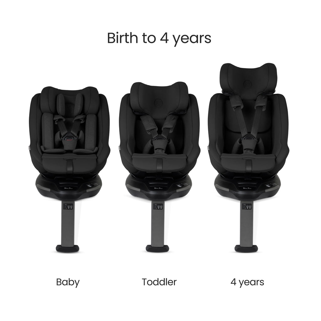 Silver Cross Approach Plus 360 & Base Plus | Iconic Black