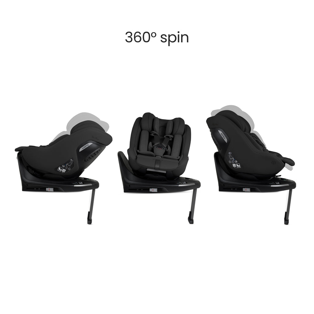 Silver Cross Approach Plus 360 & Base Plus | Iconic Black