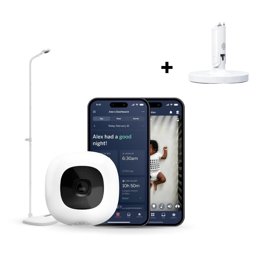 Nanit Pro Baby Monitor, Floor Stand & Flex Stand