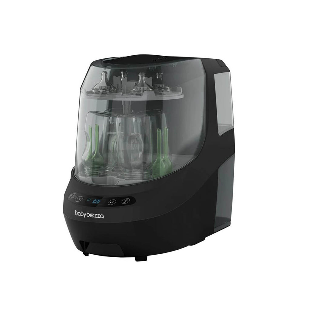 Baby Brezza Bottle Washer Pro & Formula Pro Advanced Bottle Maker | Black