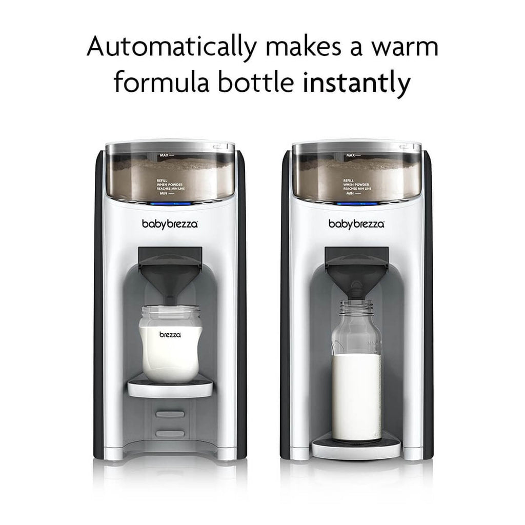 Baby Brezza Bottle Washer Pro & Formula Pro Advanced Bottle Maker | Black