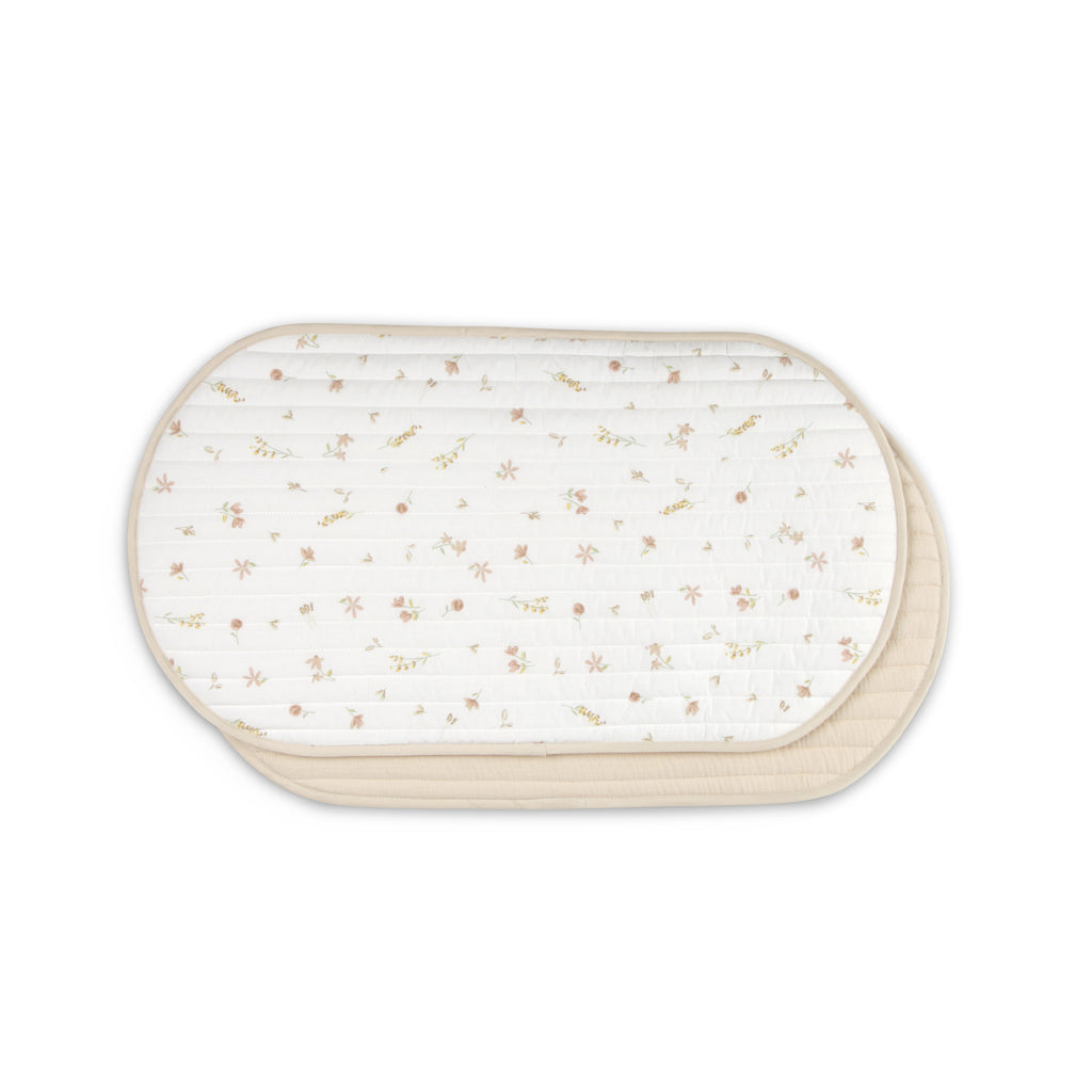 Cuddle Co 2pk Changing Pad | Cashmere Meadow - Beautiful Bambino