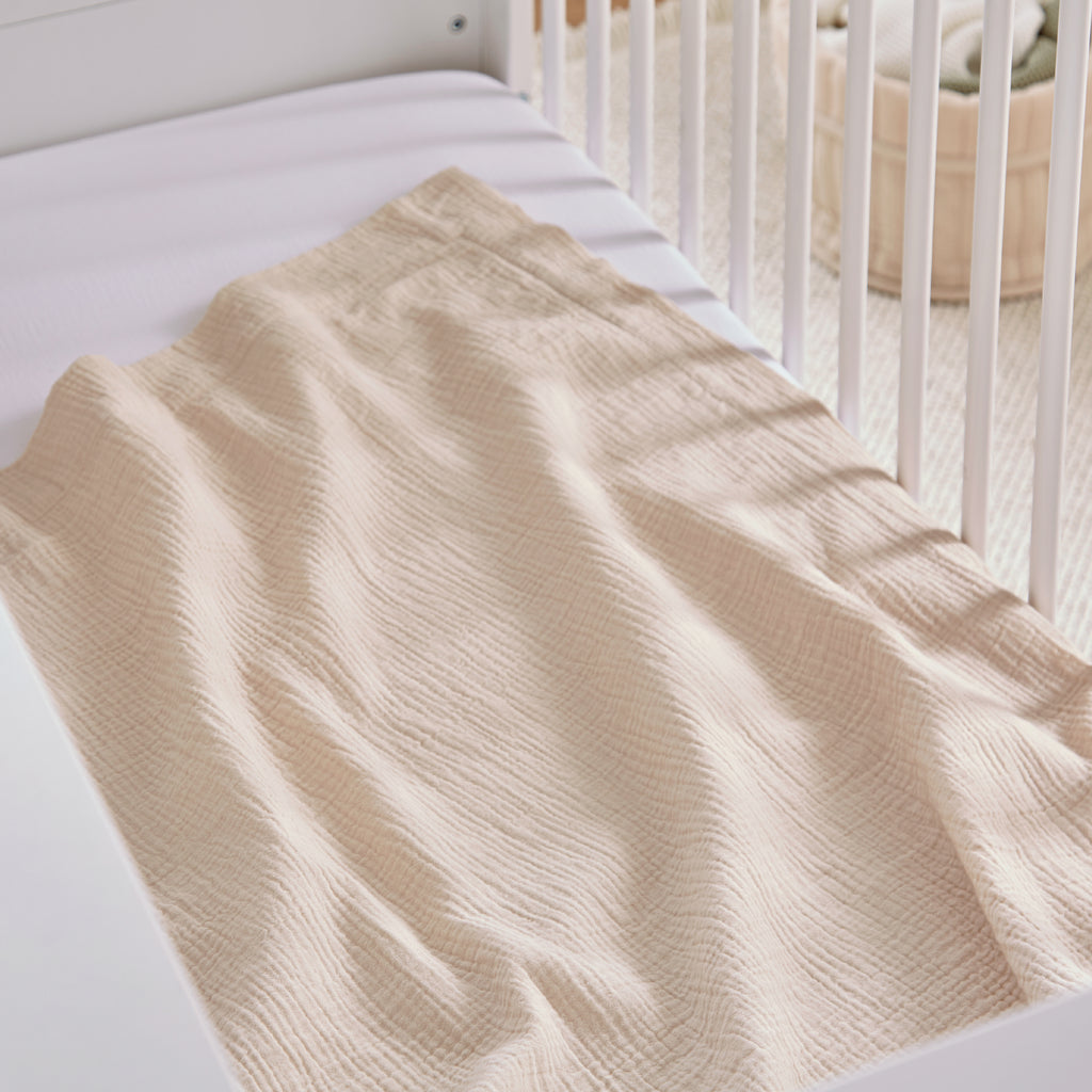 Cuddle Co Comforter Blanket | Cashmere Waffle - Beautiful Bambino