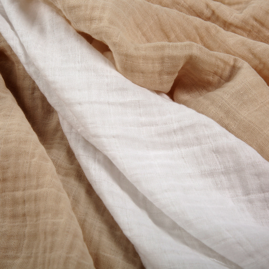 Cuddle Co Universal Crib/ Co Sleeper Bedding Set | Cashmere Waffle - Beautiful Bambino