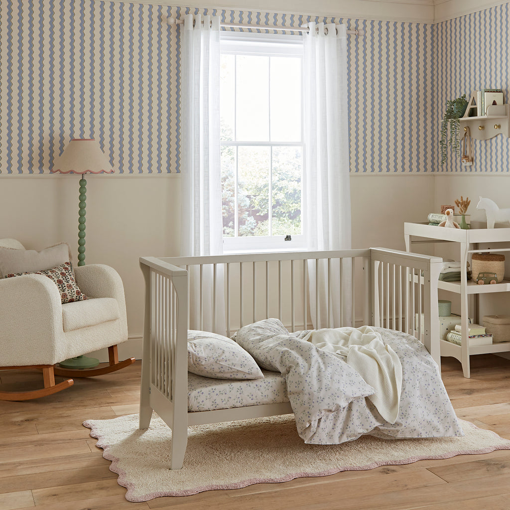 CuddleCo Clara Mini 2 Piece Nursery Room Set | Cashmere