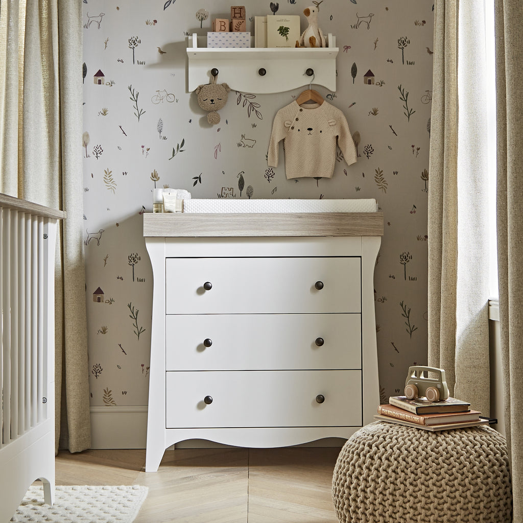 CuddleCo Clara Dresser -Driftwood Ash