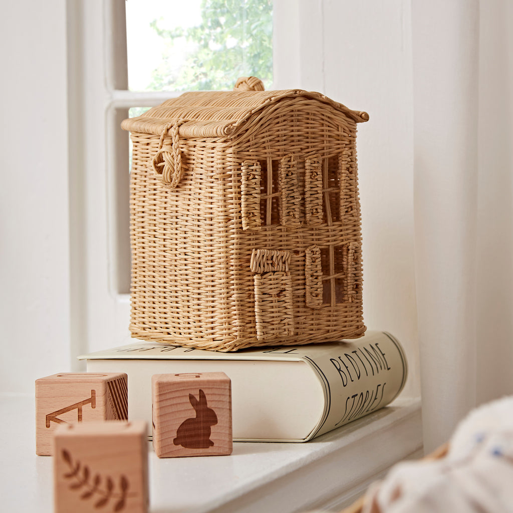 CuddleCo Country Cottage Set 3 Baskets | Rattan