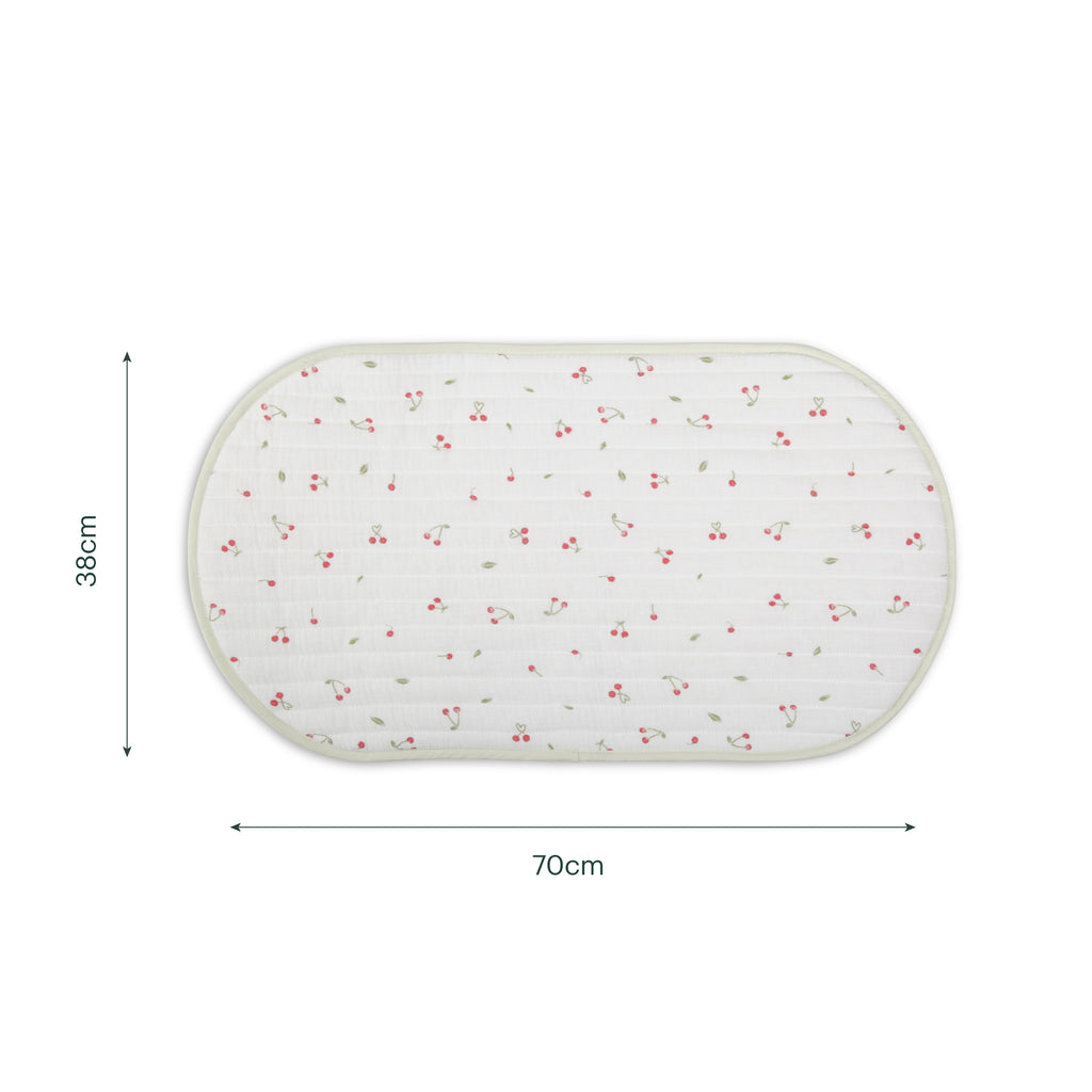 Cuddle Co 2pk Changing Pad | Ditsy Cherry - Beautiful Bambino