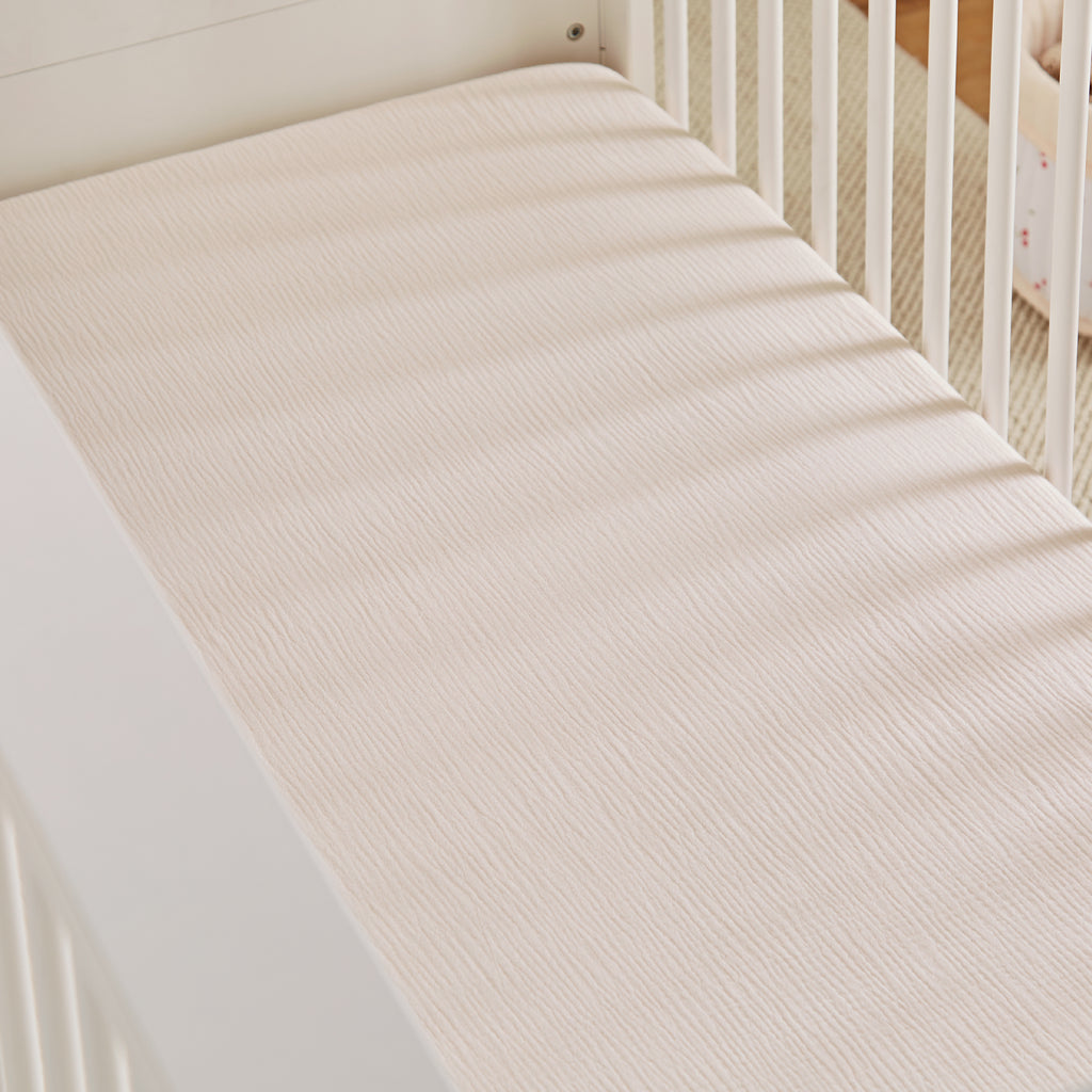 Cuddle Co Cot Bed Sheets 2pk | Ditsy Cherry - Beautiful Bambino