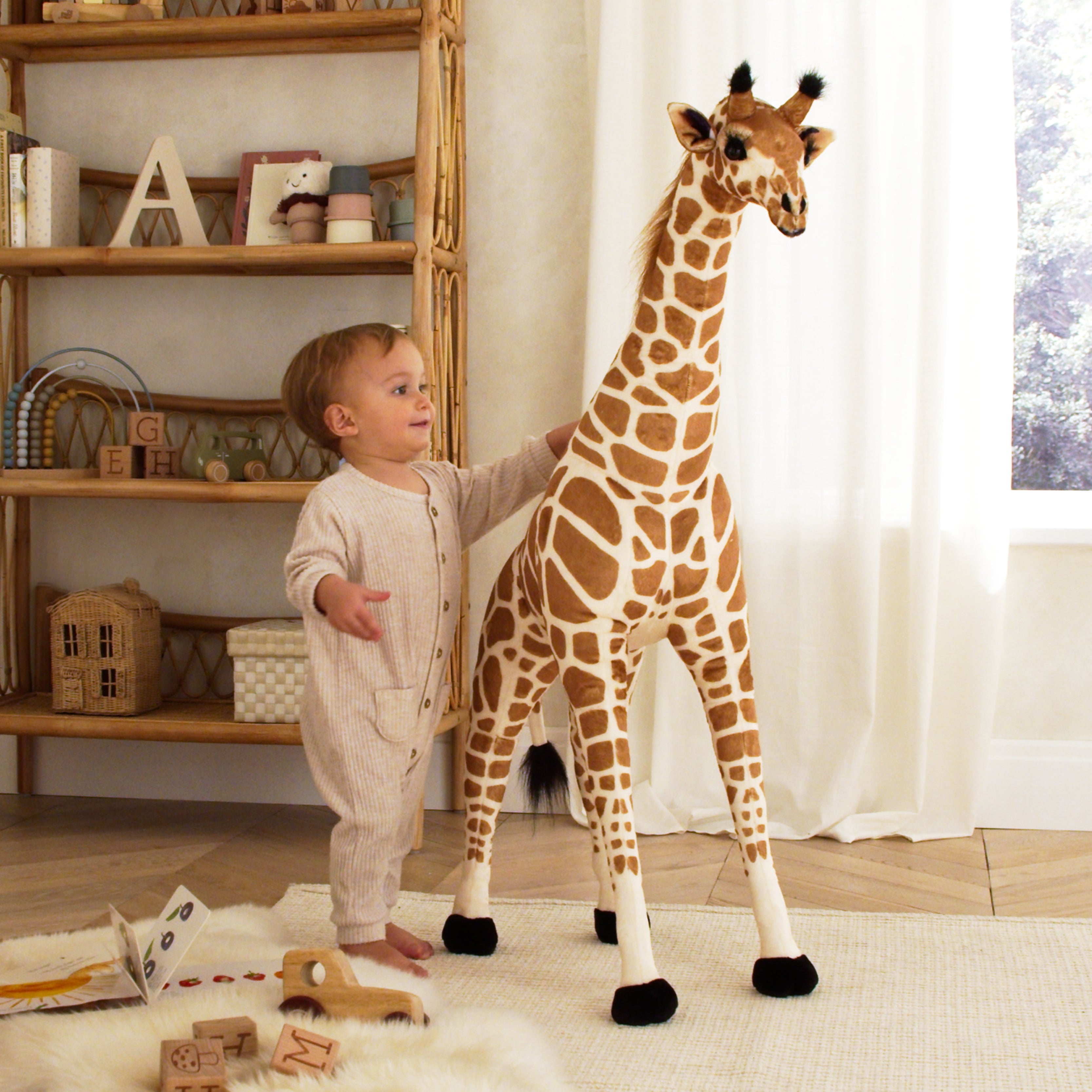 CuddleCo Standing Giraffe Small