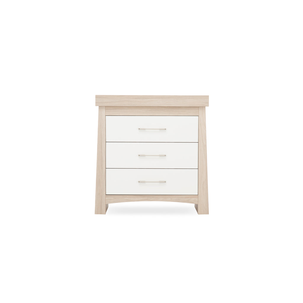 CuddleCo Lana Dresser Changer | Ash & White