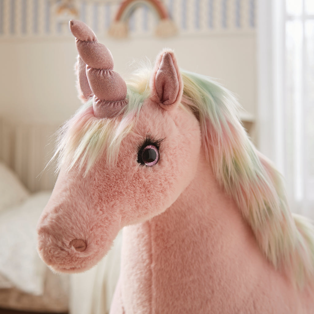 CuddleCo Standing Unicorn | Rainbow