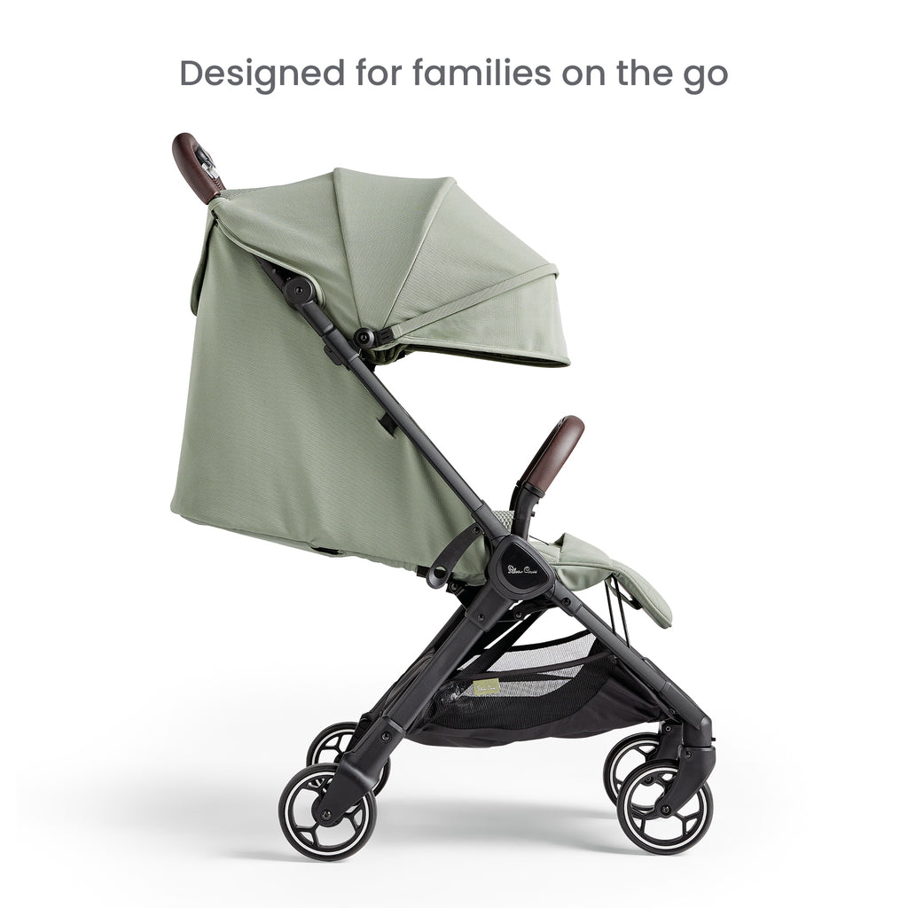 Silver Cross Clic Compact Stroller - Sage