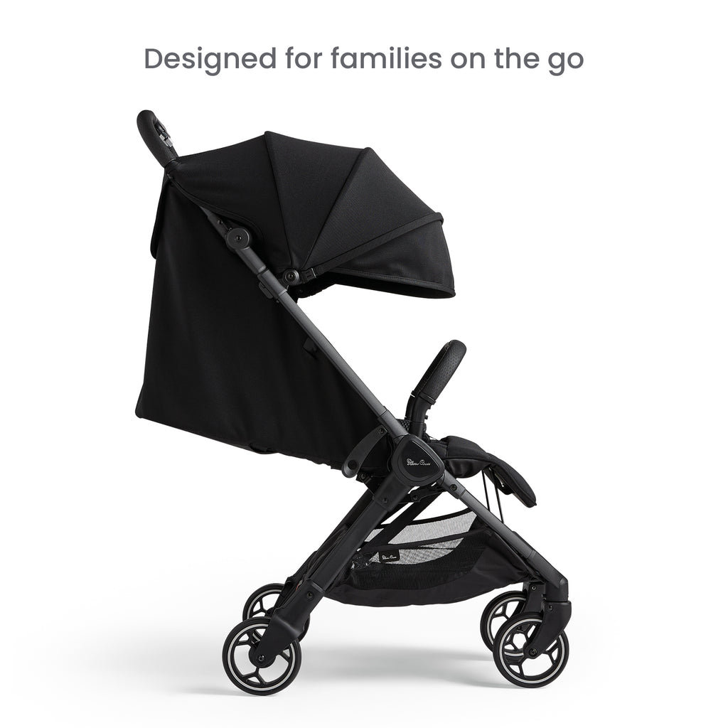 Silver Cross Clic Compact Stroller | Space (FREE TRAVEL BAG)